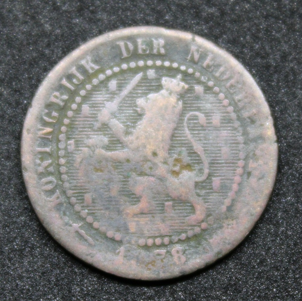 1878 Netherlands 1 cent