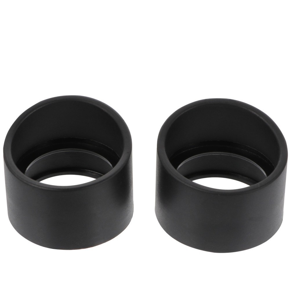 2 Pcs Microscope Goggles Rubber Eye Cup Soft Eyepiece Shield