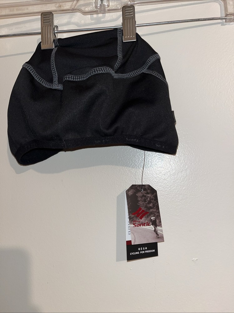 NWT BLACK UITRO SANTIC CYCLING CAP