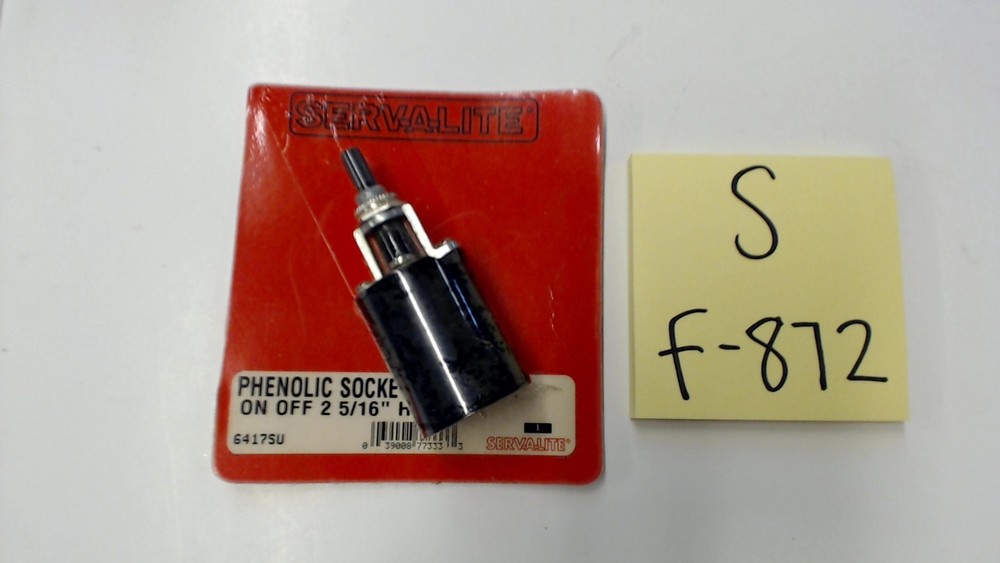 Phenolic Socket On-Off 2 5/16" High