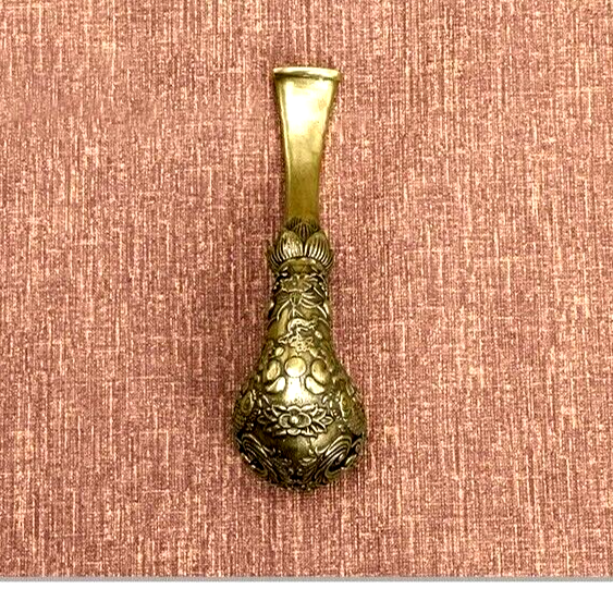 Koi Fish Pond Pipe Solid Brass Total Unrestricted Draw Large Bowl Tibet Curio