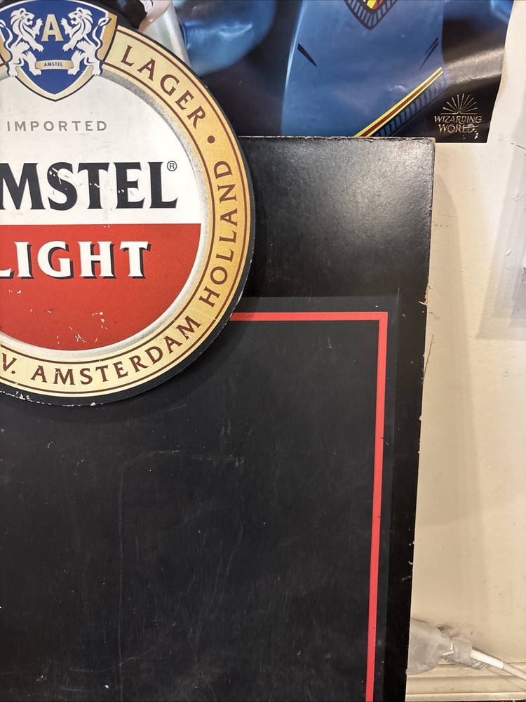 2009 Bar Menu - Amstel Light Chalkboard - 31 1/2 X 24