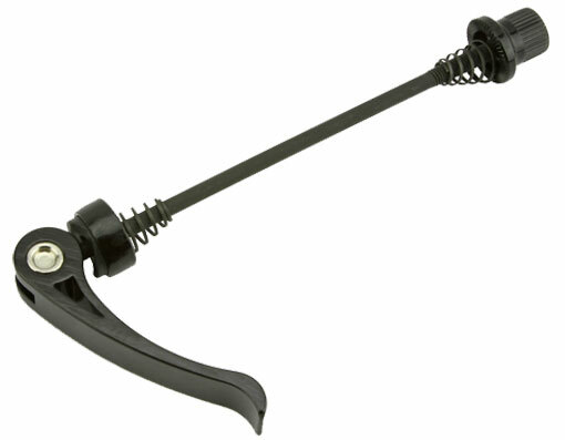 NEW! SKEWER AXLE FRONT BLACK.