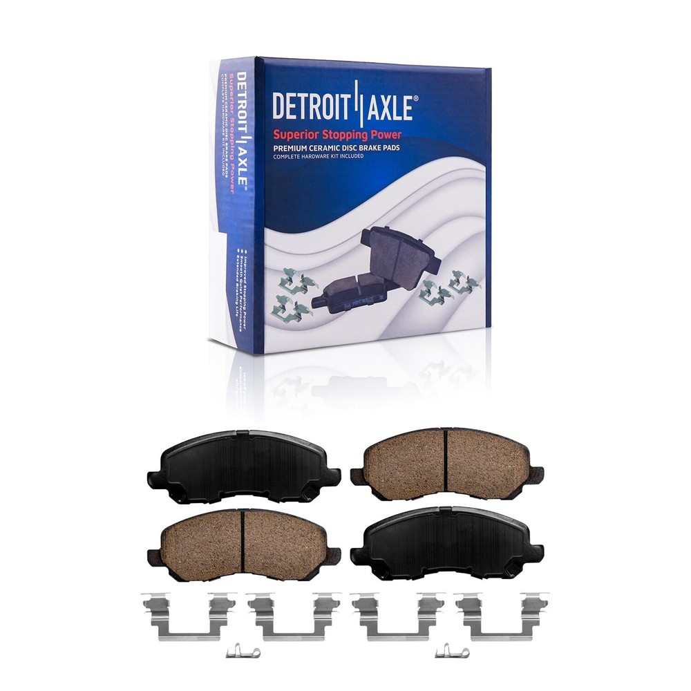 Front & Rear DIsc Rotors + Ceramic Brake Pads Kit for Mitsubishi Eclipse Galant