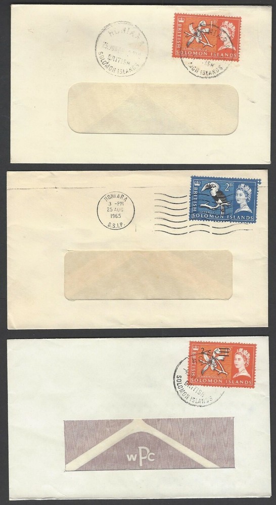 British Solomon Islands 14 covers 1963-1968