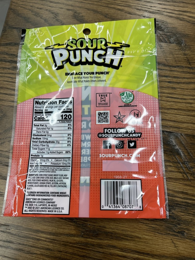 Unopened Empty Candy Bag