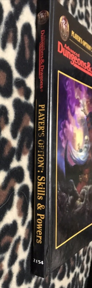 Skills & Powers, Hardcover Advanced Dungeons & Dragons, Accessory/2154 AD&D