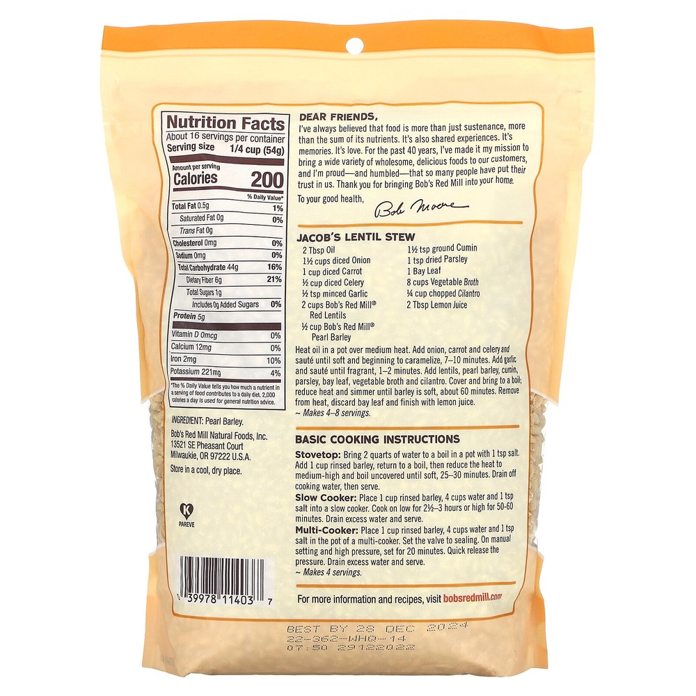 Pearl Barley, 1 lb 14 oz (850 g)