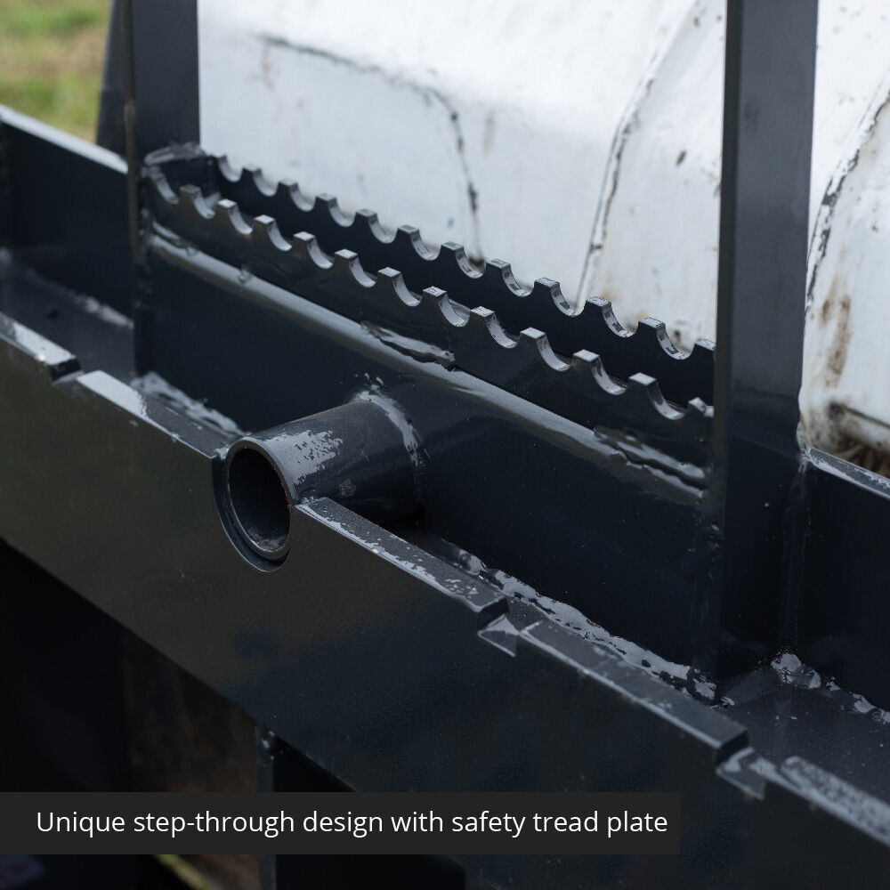 Titan Attachments Class 3 Step-Through Pallet Fork Frame Attachment, 48” Blades