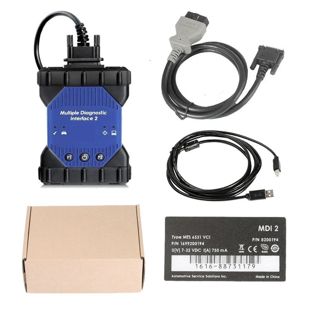 MDI 2 WIFI Multiple Diagnostic Interface Diagnosis Programming Scanner+Laptop