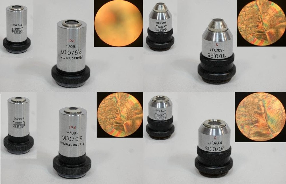 Carl Zeiss Universal Rotating Stage 4 Axis Polarizing Microscope