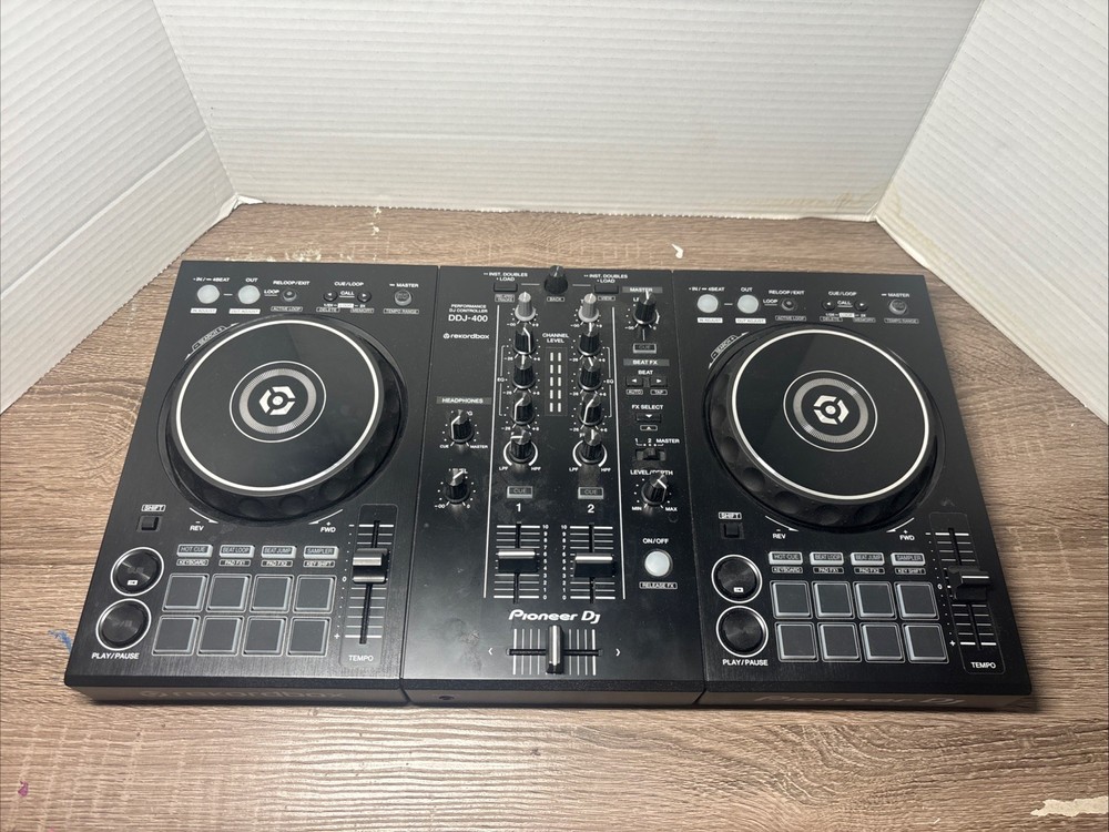 Pioneer DJ DDJ-400 Double Deck Controller - Black