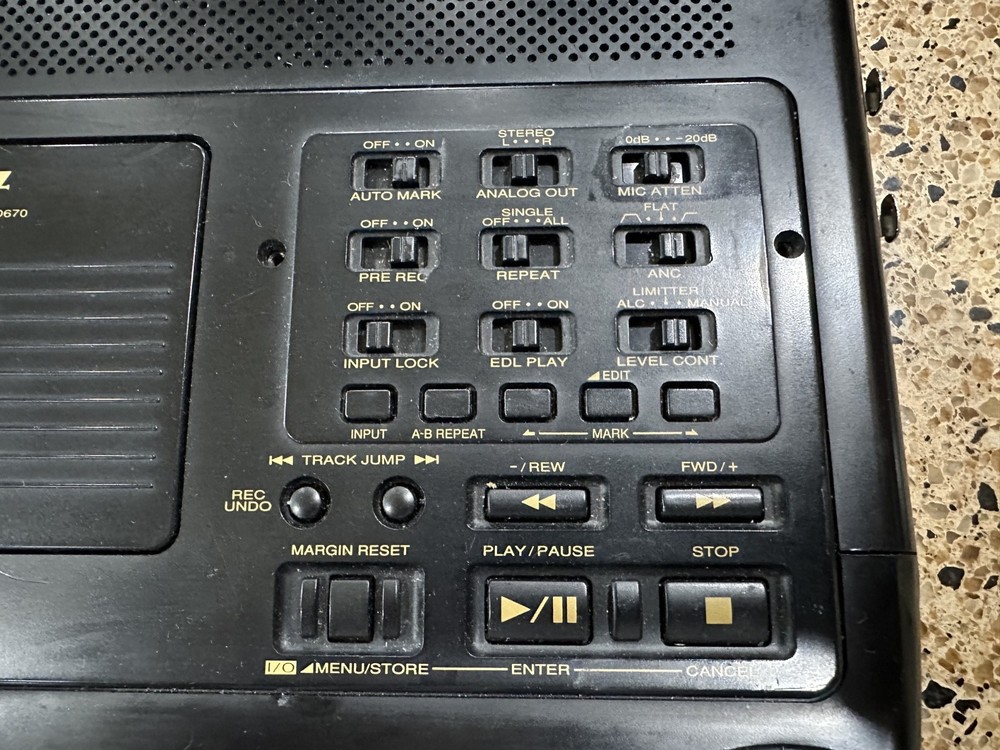 Marantz PMD670 Professional Solid State Recorder - Tested Working - US Seller