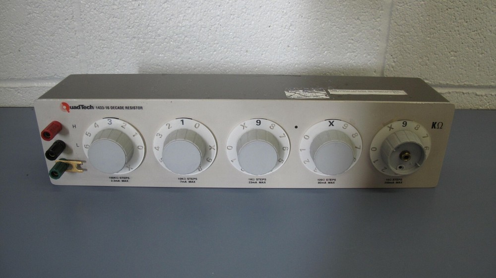 Quad tech 1433-16 Decade Resistor
