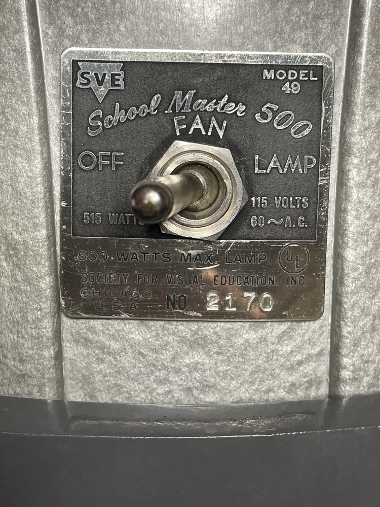 SVE School Master 500 Model 49 Tested Works