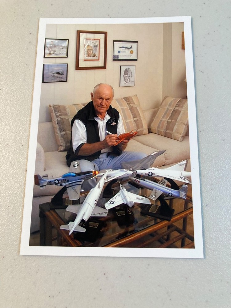 Chuck Yeager Signed Bell X-1 Model