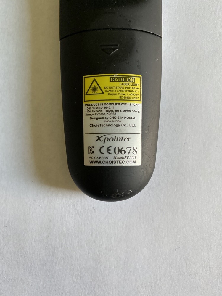 XP140T Chois Technology 2.4GHz Remote Control Transmitter XPointer