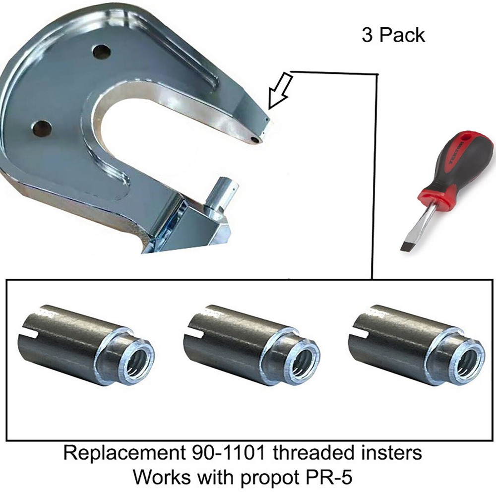 Threaded Insert for Prospot PR-5 - Replacements - 3 Pack