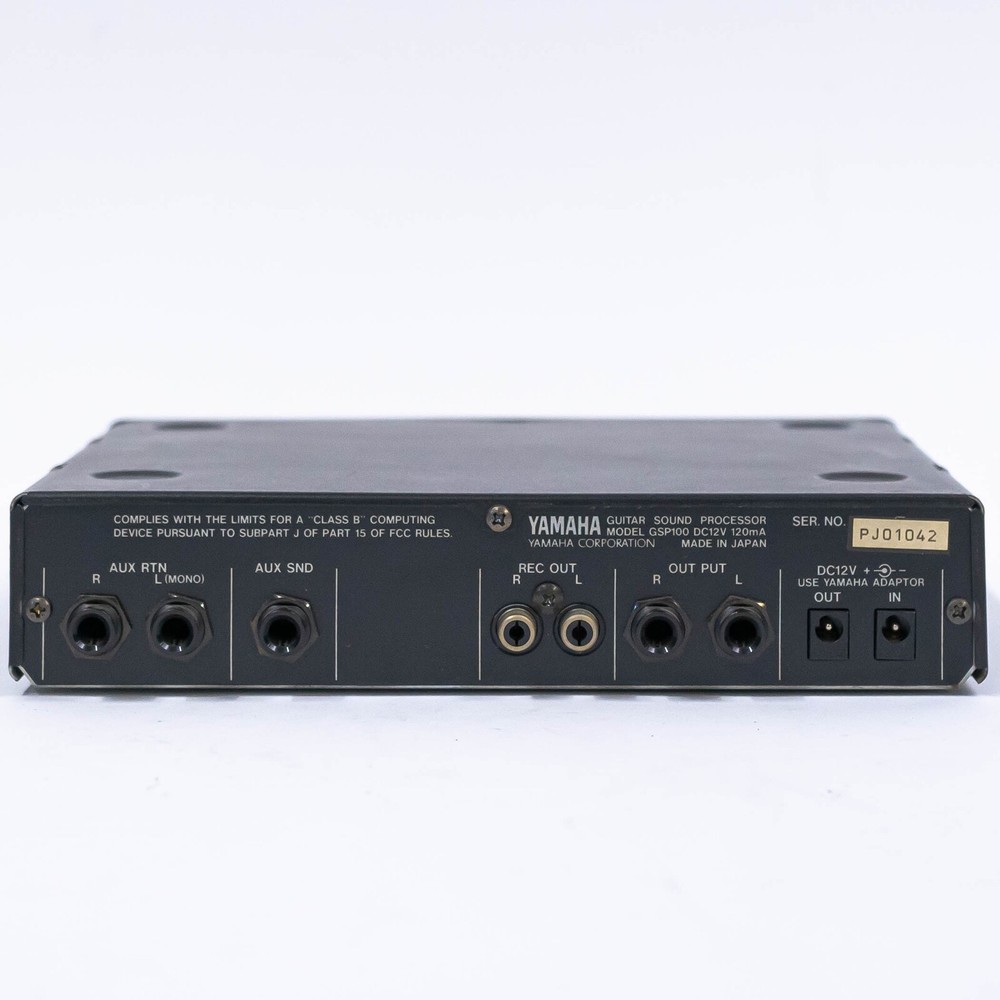 Yamaha GSP100 Guitar Sound Processor Micro Rack