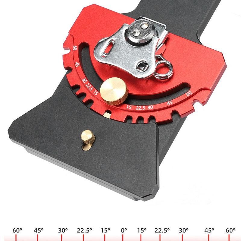 Track Square Professional DIY Quick Positive Adjustable Woodworking Tool