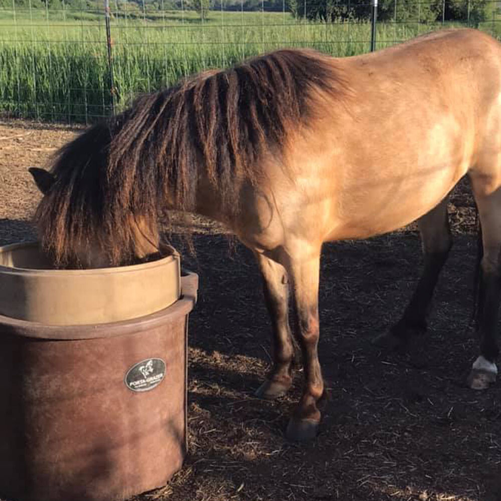Porta-Grazer Mini, slow hay feeder