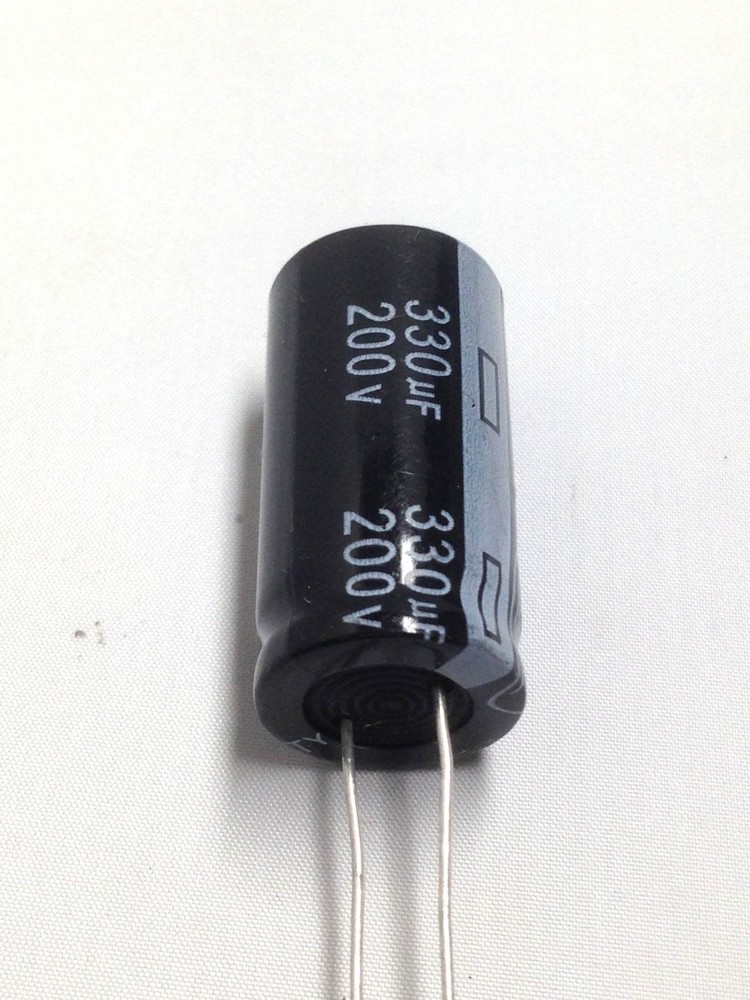 Capacitor 330UF 200V Electrolytic 330mfd Temp 105C 2 pcs