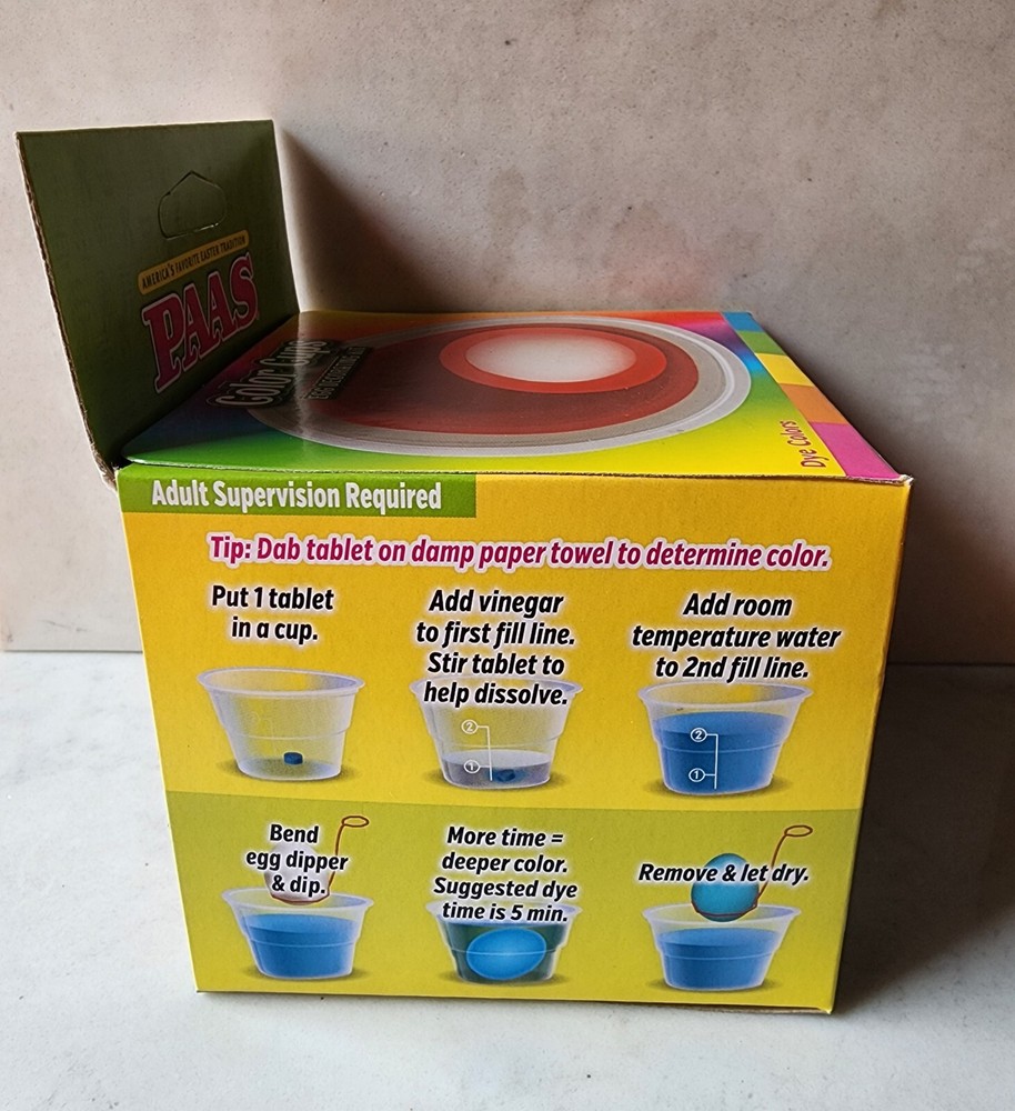 PAAS Color Cups Egg Decorating Kit
