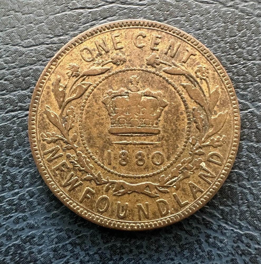 1880 Newfoundland Large One Cent