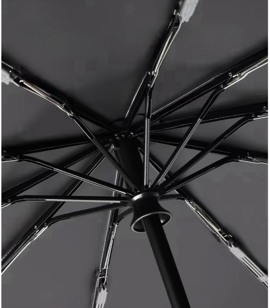 Travel Foldable Umbrella, Lightweight Automatic Open Close Umbrella with Handle