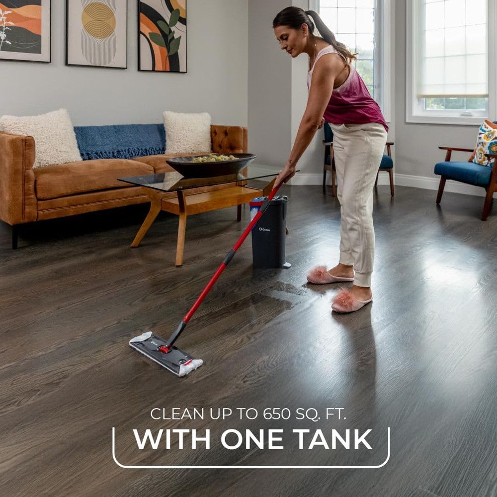 H2Pro Flat Mop System | Quick Cleaning Tool | Clean with Clean Water | Machine W
