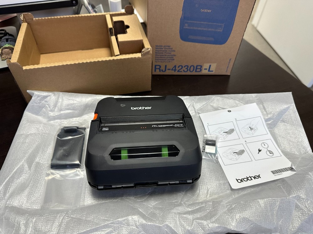Brother RJ4230BL RuggedJet Mobile Printer