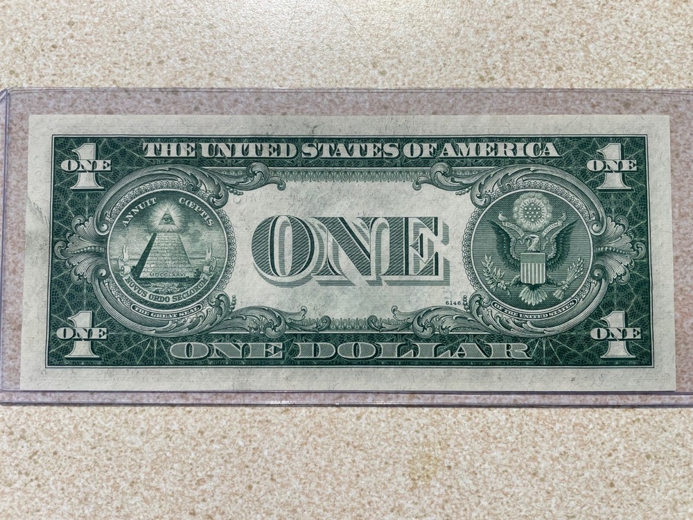 7 ea. 1935F $1.00 Gem Unc. Silver Certificate 'Star Notes', consecutive serials