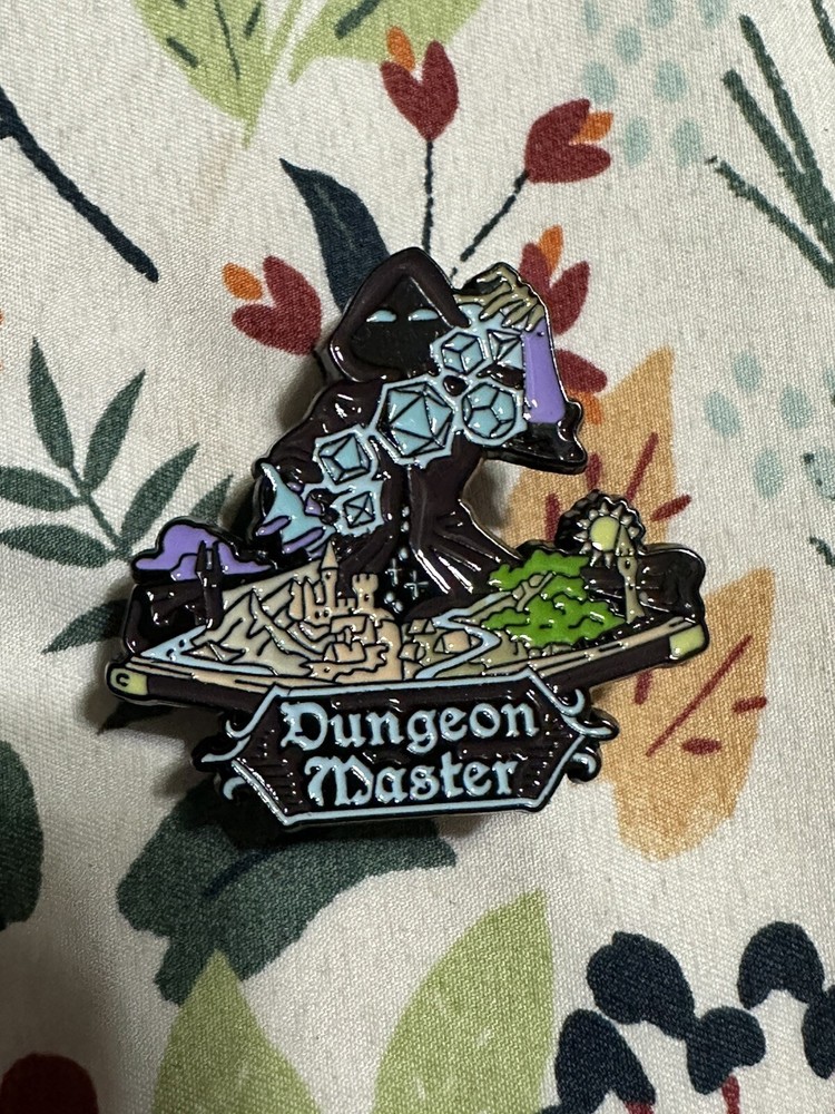 Dungeons &Dragons TSR Dungeon Master Enamel Pin