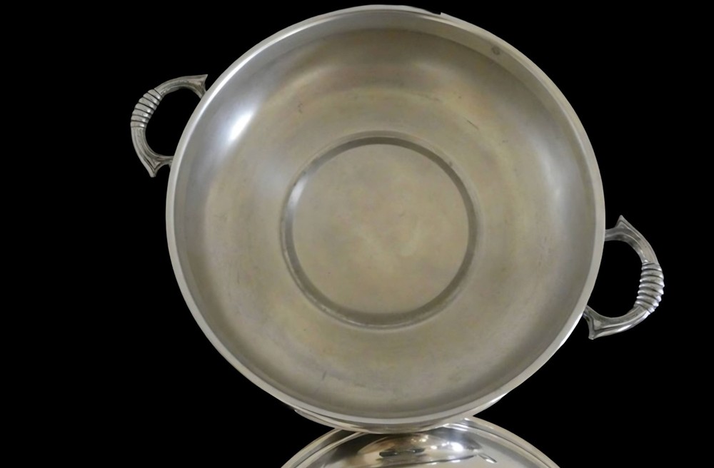 Silver Plated Covered Casserole Bowl.