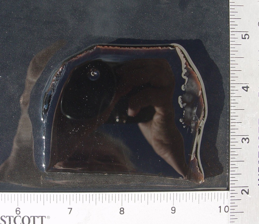 Obsidian Lapidary Slab T1361