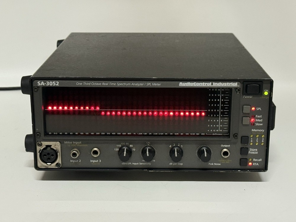 Audio Control SA-3052 one Third Octave Real time Spectrum Analyzer / SPL Meter