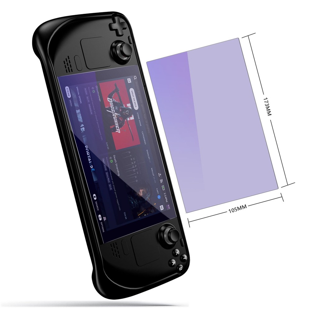 Tempered Film Anti-Scratch Screen Protector Guard Game Console for Steam Deck