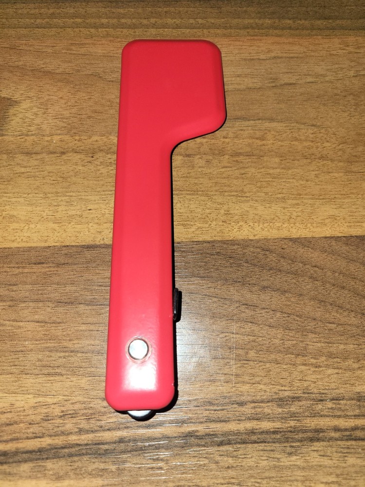 New Durable Red Steel Flag Replacement For Missing/Broken Mailbox With Hardware