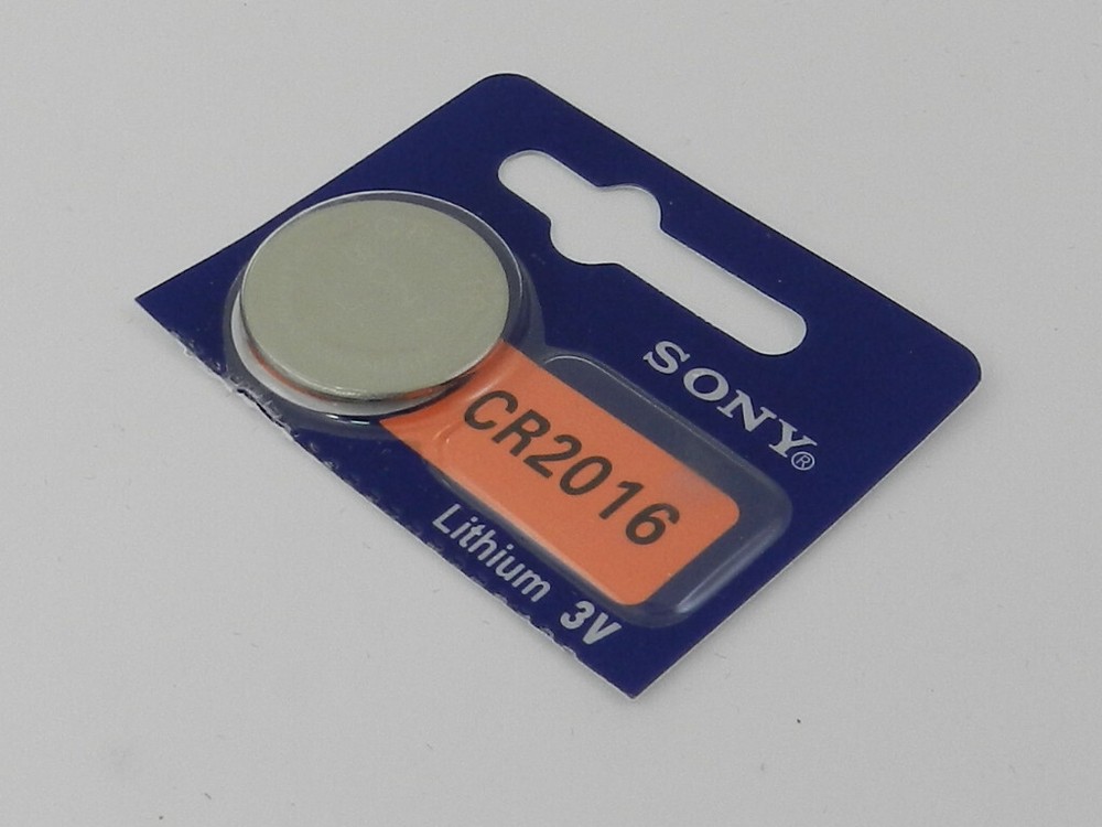 SONY  CR2016  LITHIUM 3V  BATTERY 1Pc
