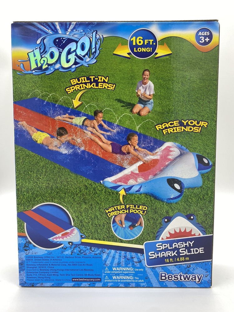 H2O Go! Splashy Shark Slide 16ft