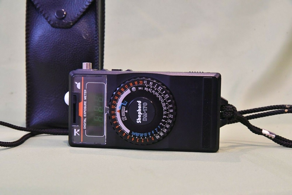 【MINT】SHEPHERD DM-170 Digital Exposure Meter Reflected & Incident Lightmeter