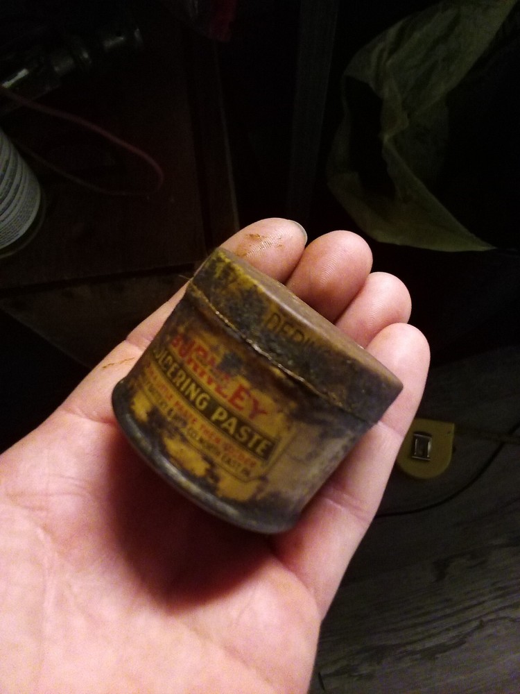 Vintage Burnley Soldering Paste