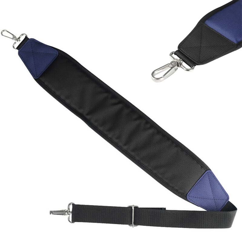 Adjustable Shoulder Straps Black/Blue Strap Padded Golf Replacement Bag Shoulder