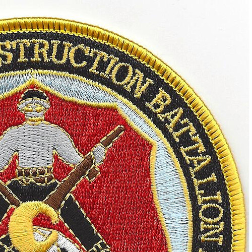 9th Mobile Construction Battalion Patch