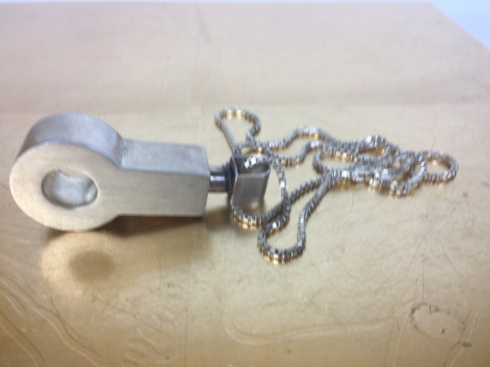 Unique Sterling Silver Pendant .