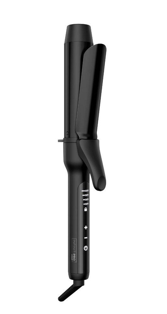 InfinitiPro by CONAIR 1.5” Ceramic Curling Iron Digital CD409 Black