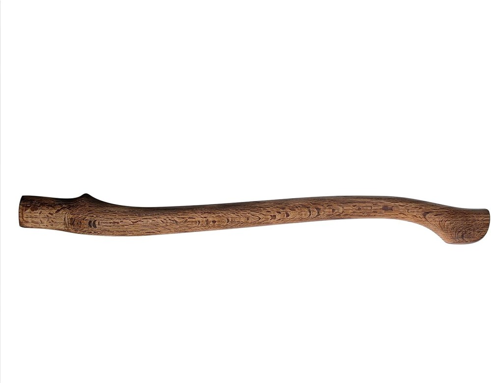 32.6" Beech Wood Axe Handle Replacement Kit, Includes Steel Wedges