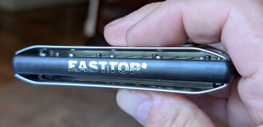 EASTTOP professional diatonic harmonica set MAXWELL ST Blues Harmonica 10 Holes