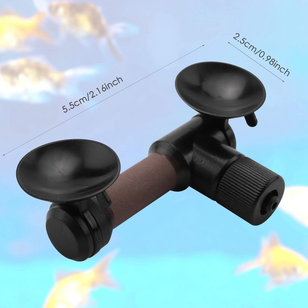 Fish Tank Plastic Aquarium CO2 Diffuser Tessellator Atomizer Dual Suction9140