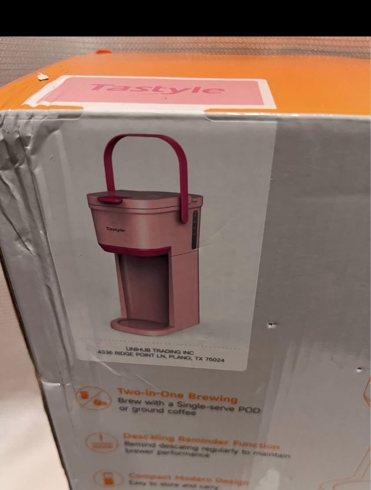 Pink Single Serve Coffee Maker